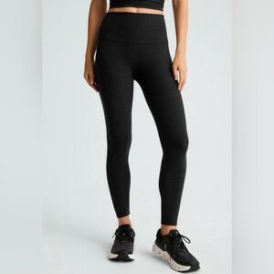 Spacedye Caught In The Midi High Waisted Legging - M Darkest Night